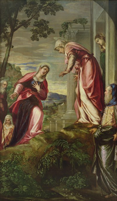 The Visitation, 1550 by Jacopo Robusti Tintoretto
